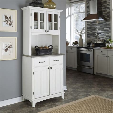 small cabinet with stainless steel top|stainless steel kitchen hutch.